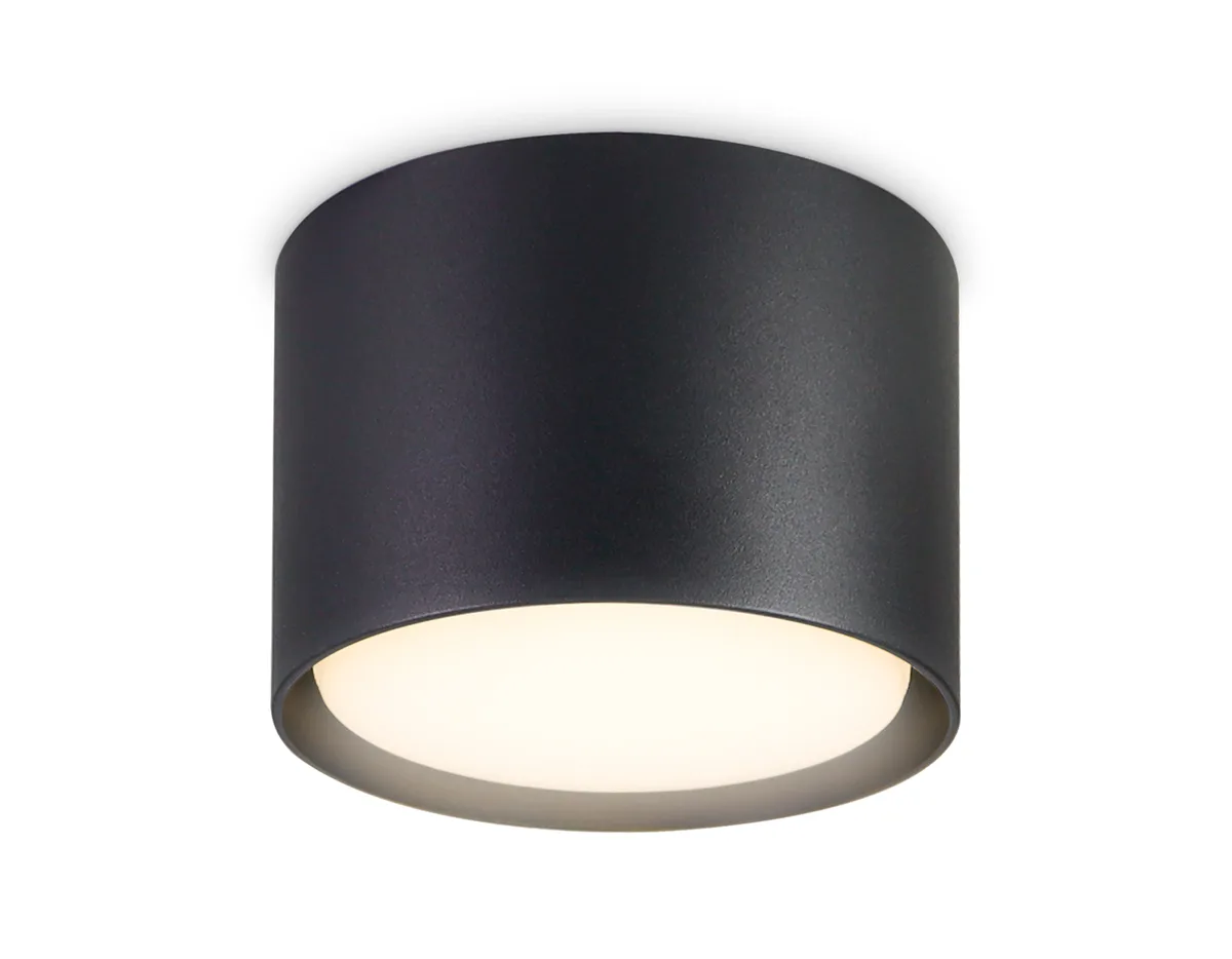 Накладной точечный светильник 1*GX53 TN5302 BK черный GX53 D84*60 Ambrella Light