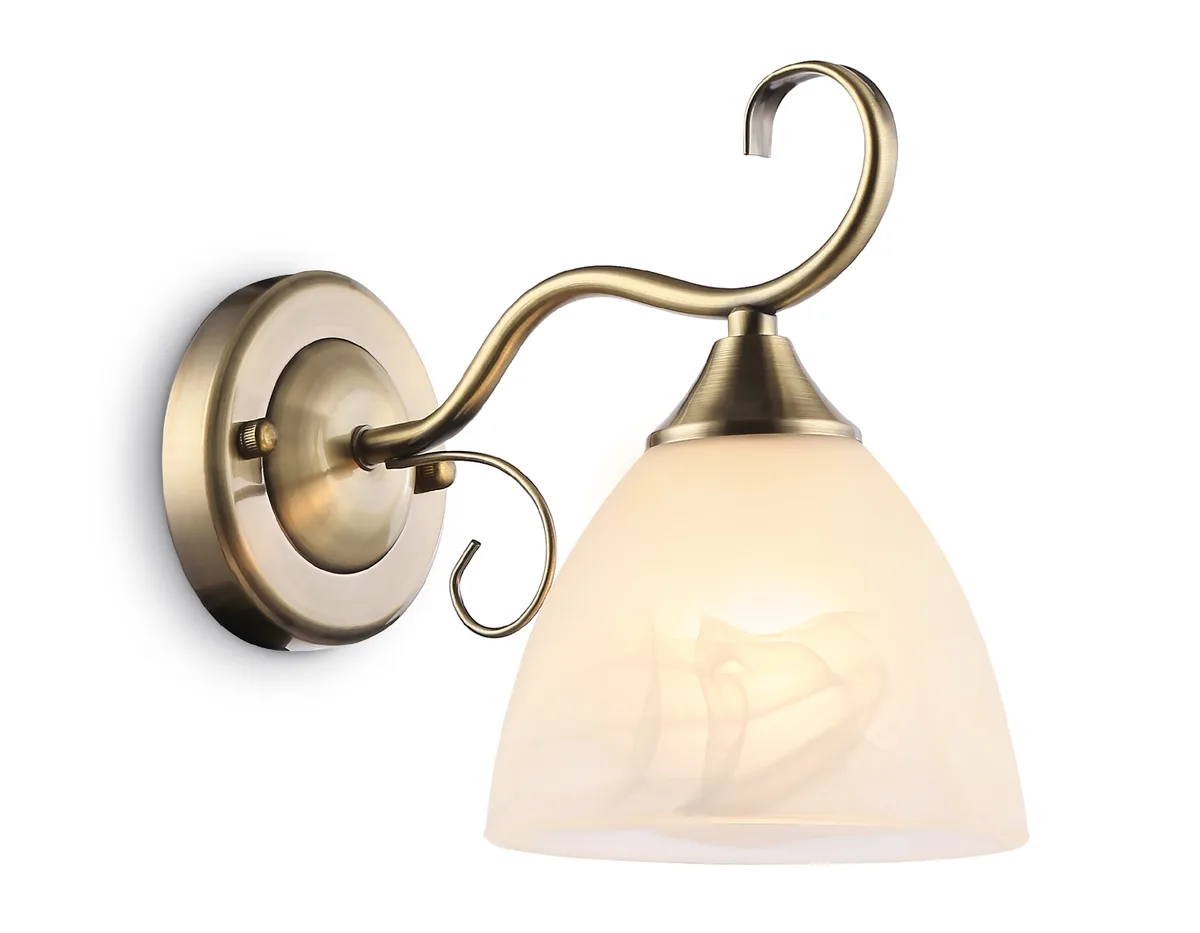 Настенный светильник TR3048 SB/FR бронза/белый матовый E27 max 40W 196*135*232 Ambrella Light