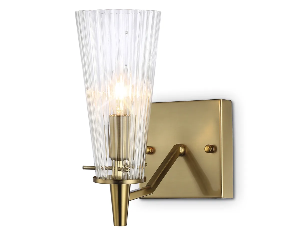 Настенный светильник TR3236 BS/FR латунь/белый матовый E14 max 40W 250*120*210 Ambrella Light